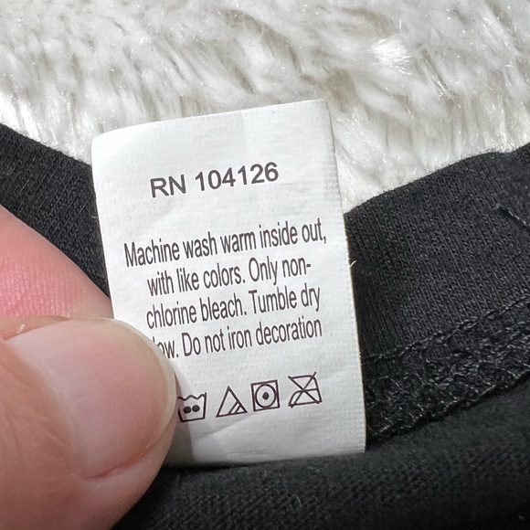 NWOT Alicia Keys {Tultex} 2009 SS Fitted Graphic T-Shirt Black Women’s XS - Picture 7 of 7